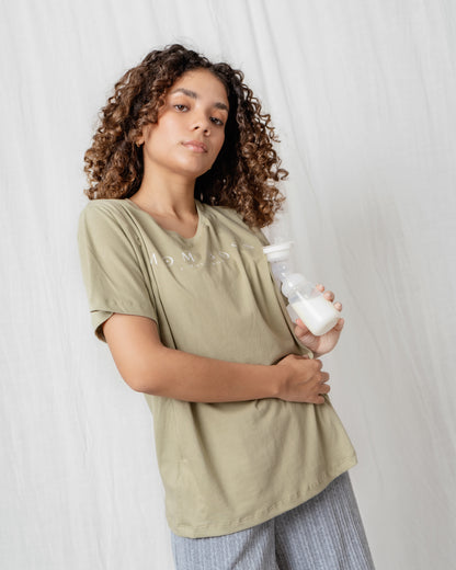 Blusa de Lactancia - Moms Boss