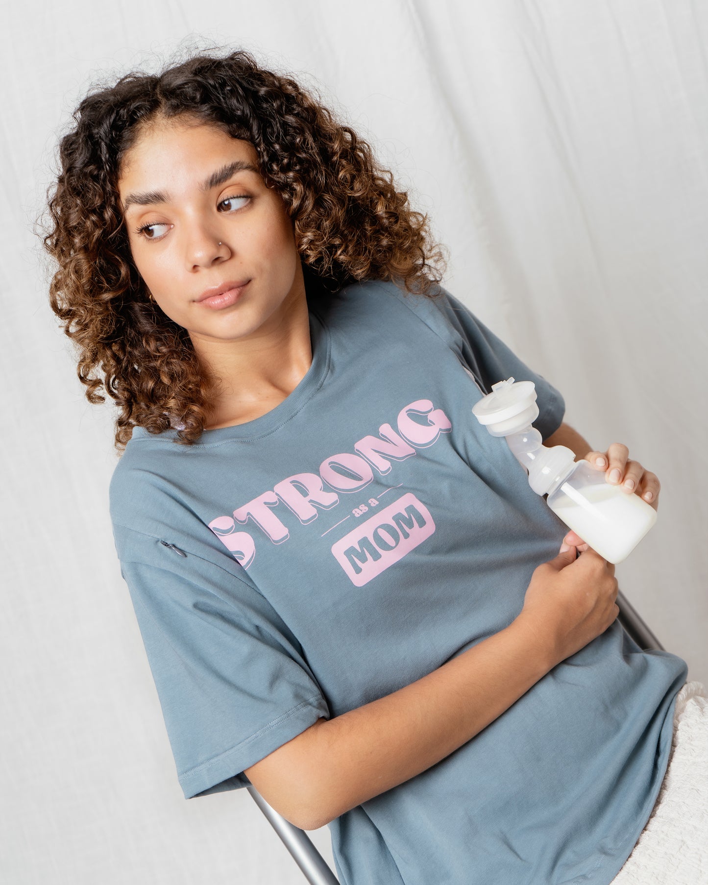 Blusa de Lactancia - Strong Mom